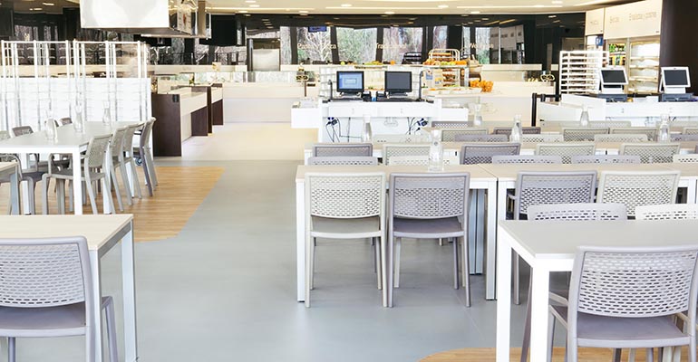 Estética y seguridad en comedores y cafeterÃas de grandes ... Comedores comedor espectaculares