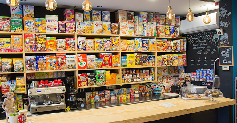 Barra del Cereal Hunters Café