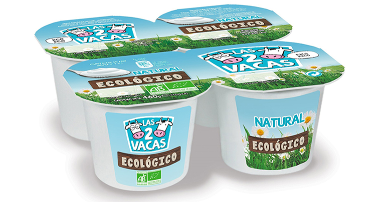 Yogures ecológicos danone sabor natural