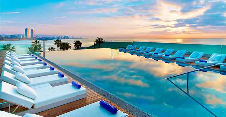 Piscina del Hotel W Barcelona