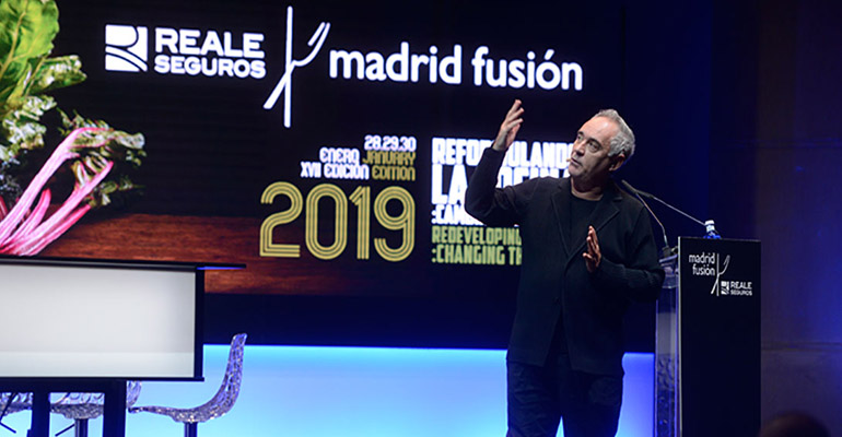 Ferran Adrià en Madrid Fusión 2019