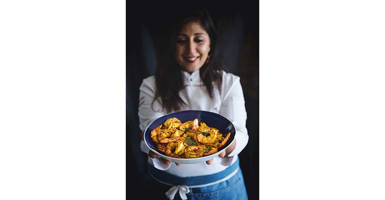 Anjalina Chugani, la chef de las especias