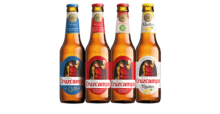 Gama de cervezas de Cruzcampo