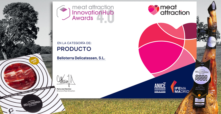 Belloterra, reconocida con el Innovation Hub Awards 4.0 por su apuesta por la innovación en la industria cárnica