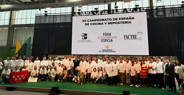 ACYRE La Rioja y APAREX Extremadura se proclaman campeonas de España de Cocina y Repostería