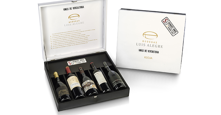Cinco grandes vinos Luis Alegre