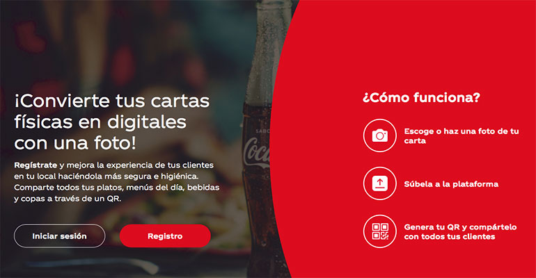 coca cola digitalización