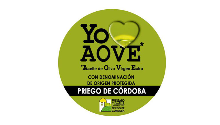 Logo de la campaña de promoción del AOVE de Priego de Córdoba