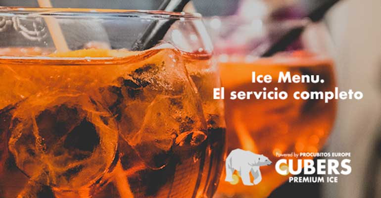 Cubers carta de hielos Ice Menu