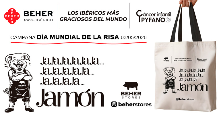 Pyfano y Beher Stores impulsan una iniciativa solidaria con motivo del Día de la Risa 2026