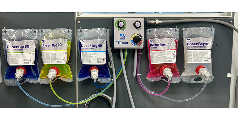 Dosificación inteligente en limpieza profesional: eficiencia, seguridad y sostenibilidad