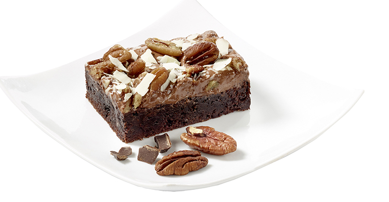 Brownie nueces pecanas