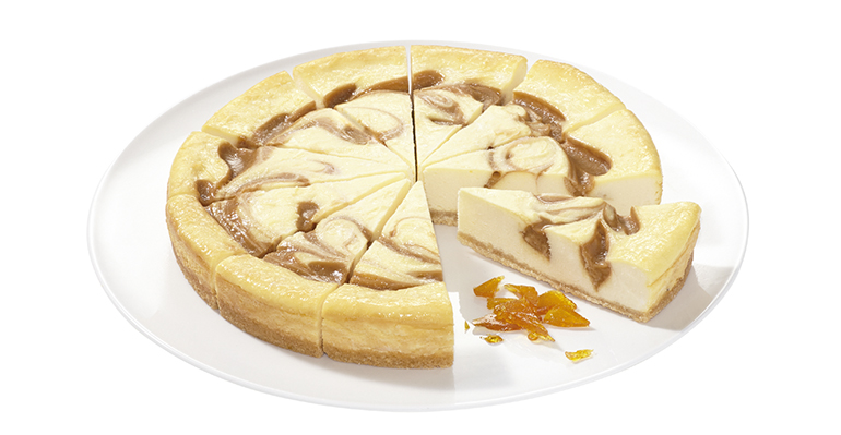 tarta de queso con caramelo