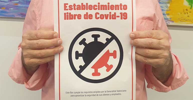 Establecimiento libre de covid