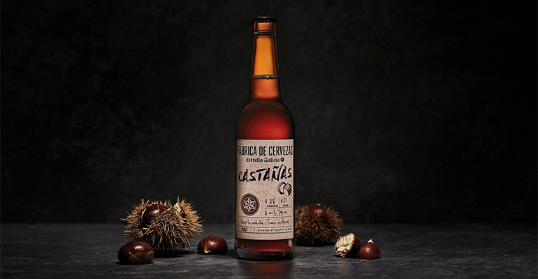 Fábrica de Cervezas Estrella Galicia castañas