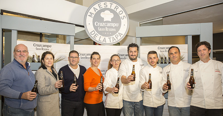 maestros de la tapa cruzcampo