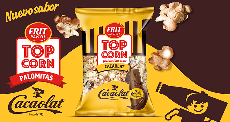 Nueva variedad de palomitas con sabor a batido de cacao