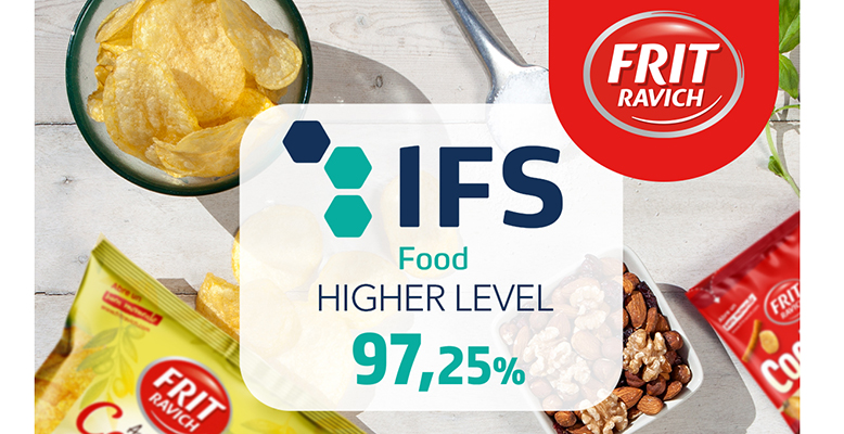 Frit Ravich obtiene la certificación IFS Food v8 con calificación higher