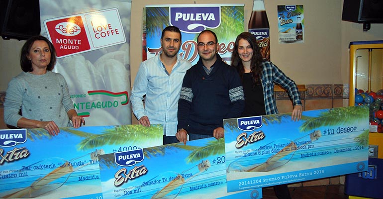 Ganadores de la campaña pide un deseo de Puleva