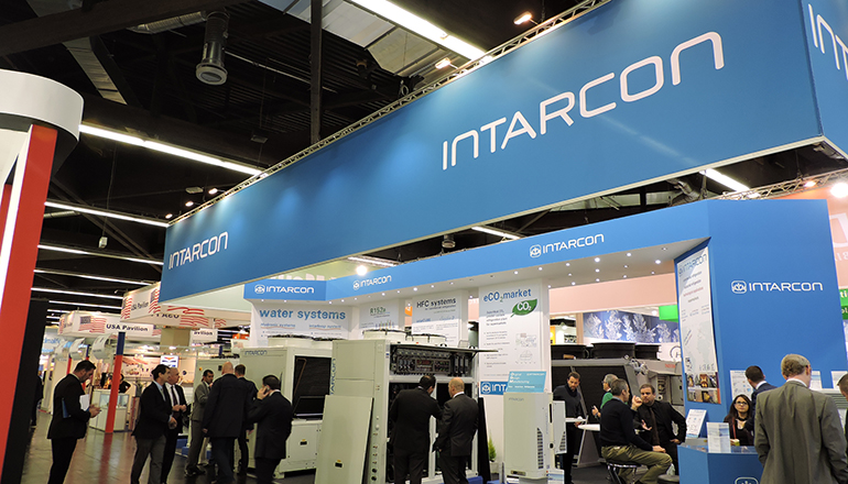 Stand de Intarcon en Chillventa 