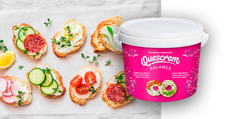 Quescrem presenta su nueva gama de quesos crema para restauración