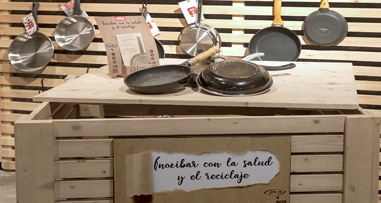 Inoxibar lanza su séptima campaña nacional de reciclaje de sartenes