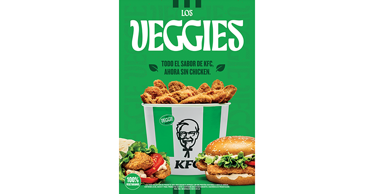 KFC alternativa vegetariana 