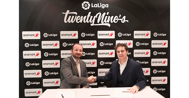 Acuerdo LaLiga Aramark Twentynine´s restaurante