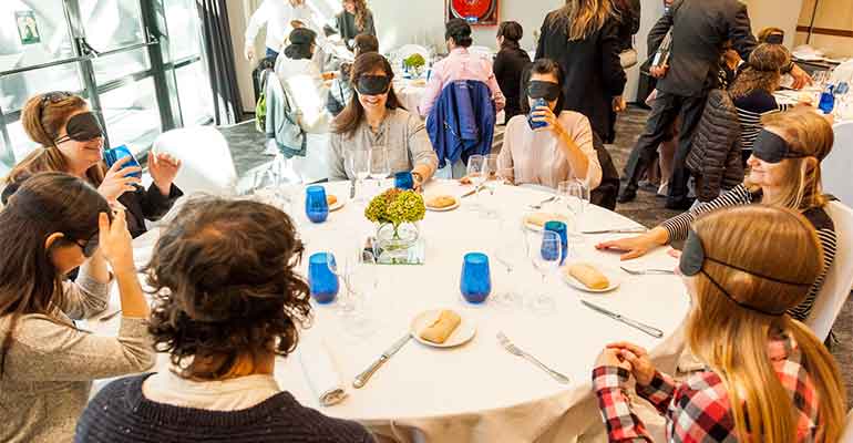 Cena sensorial durante la Madrid Hotel Week