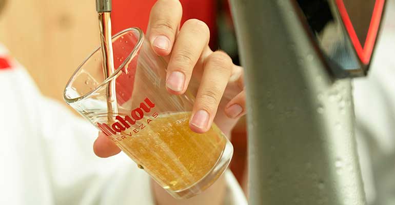 Mahou cerveza