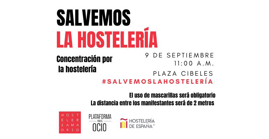 Manifestación hostelería