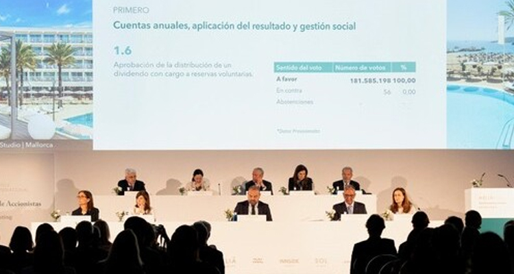 Melia Hotels Junta General Accionistas