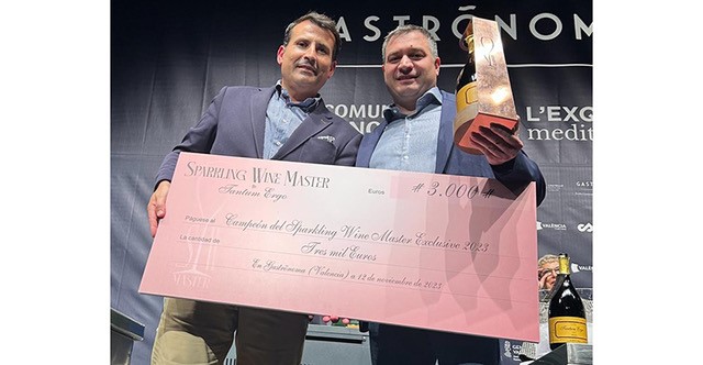 El sumiller Xavier Roig Castellvi, campeón en la primera edición de Sparkling Wine Master España by Tantum Ergo