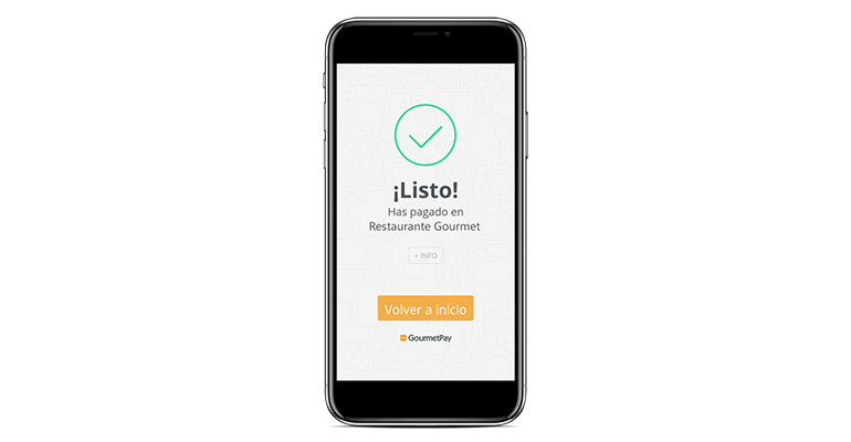 App para pagos en restaurantes