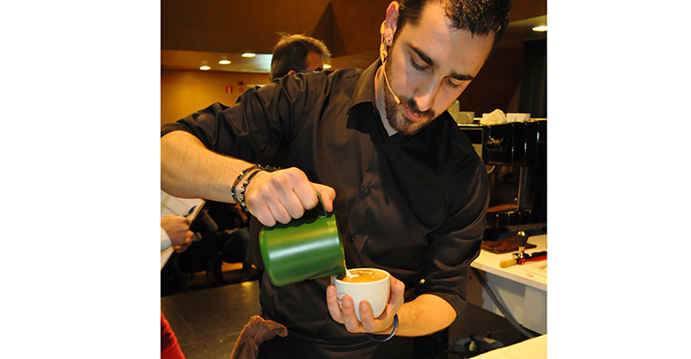 Pau Sala, barista