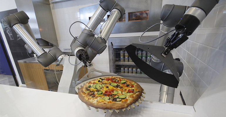 Robot pizzero