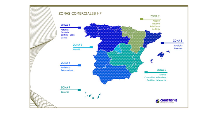 Christeyns España refuerza su división de Higiene Profesional con una nueva estructura y la ampliación de su equipo