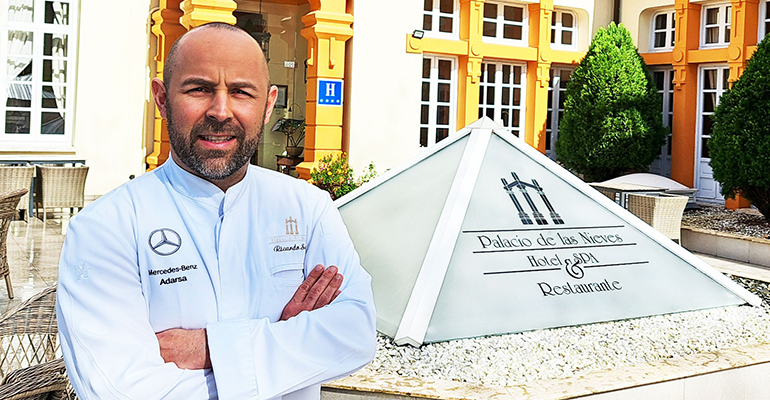 El Palacio de las Nieves ficha al Estrella Michelin Ricardo Sotres 