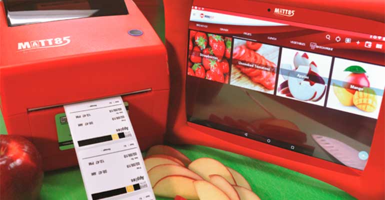 SDS Sistema automático de etiquetado de alimentos