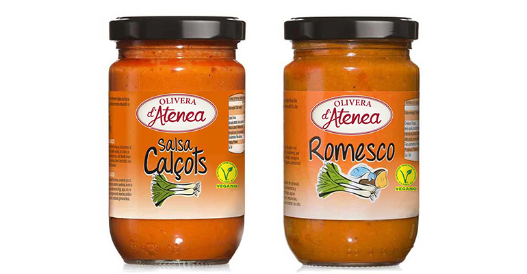 La Salsa Calçots y la Salsa Romesco Olivera d’Atenea 