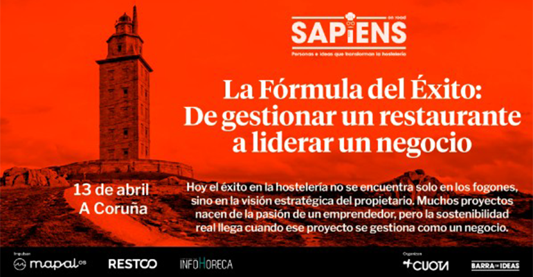 Sapiens On Road llega a A Coruña con claves para transformar tu restaurante