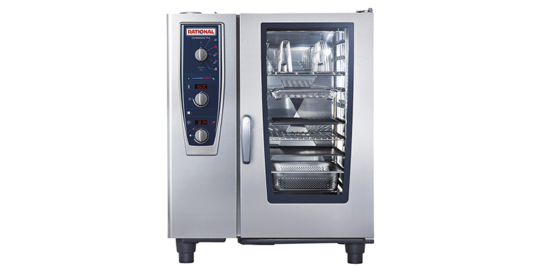 Self Cooking Center de Rational con accesorios