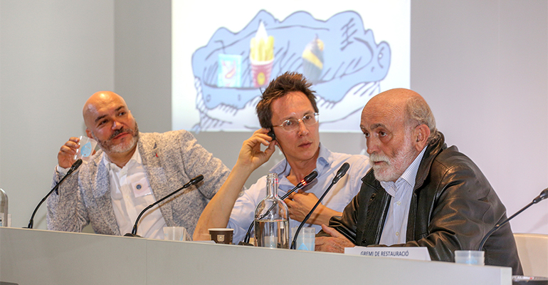 Sergio Gil, Nick Jeffries y Jesús Pagán