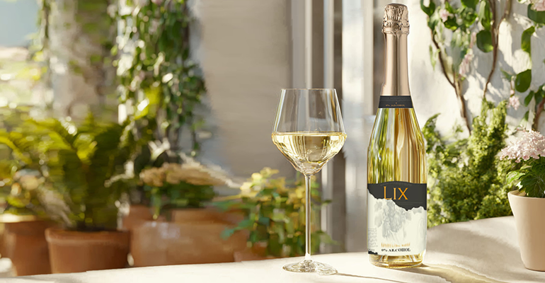 sparkling blanco sin alcohol