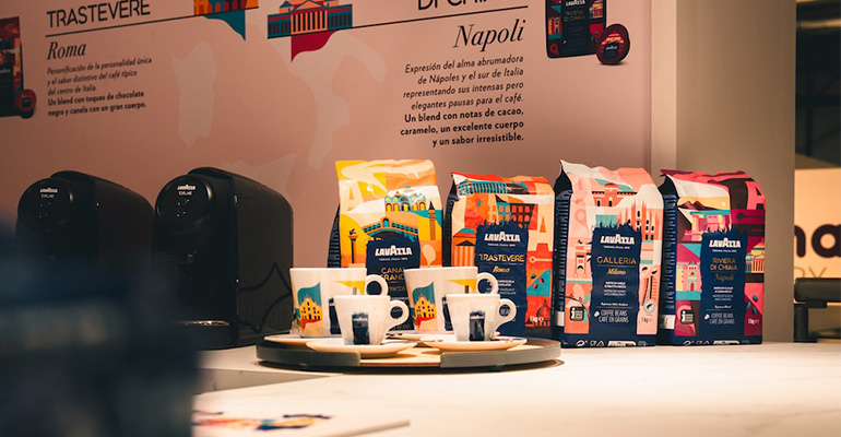 Lavazza presenta en HIP 2026 su gama cafetera Tales of Italy