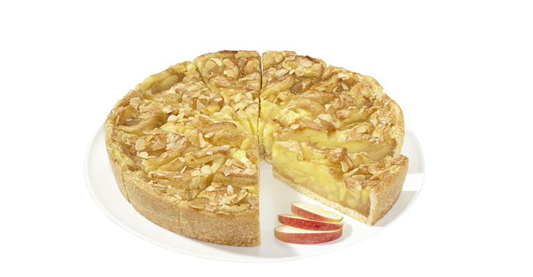 Tarta de manzana vegana de erlenbacher