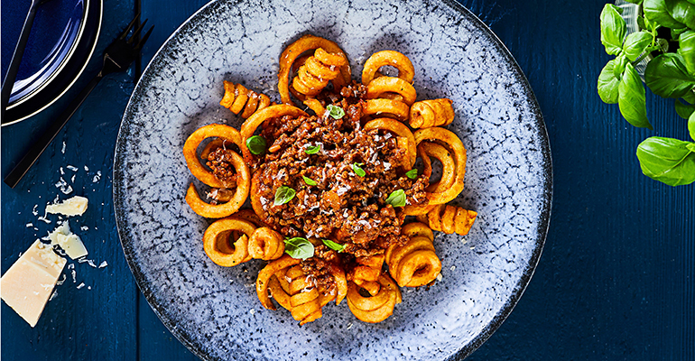 Twister a la Bolognese 