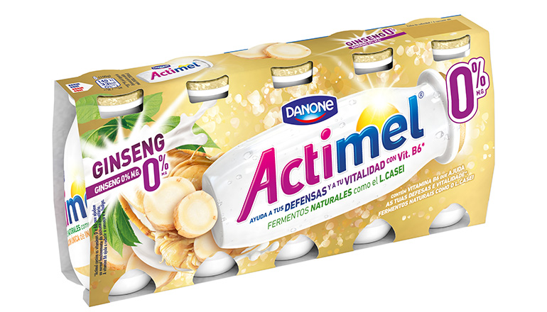 Actimel Ginseng 0% M.G 