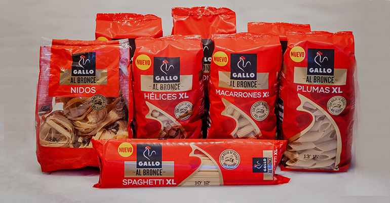 Al bronce pastas gallo