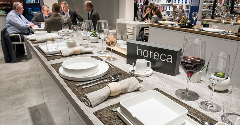 Exposición productos horeca en Ambiente